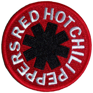 Red Hot Chili Peppers Standard Patch: Asterisk Red (Red) Red Hot Chili Peppers Standard Patch: Asterisk Red (Red)