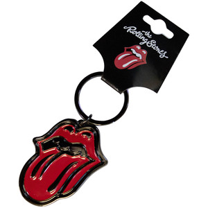 The Rolling Stones Keychain: Classic Tongue Black The Rolling Stones Keychain: Classic Tongue Black