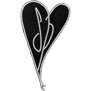 The Smashing Pumpkins Standard Patch: Gish Heart The Smashing Pumpkins Standard Patch: Gish Heart