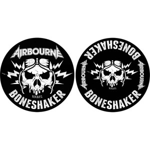 Airbourne Turntable Slipmat Set: Boneshaker Airbourne Turntable Slipmat Set: Boneshaker