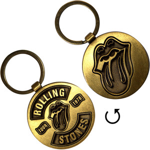 The Rolling Stones Keychain: Classic Tongue/Tour '78 Double-Sided (Double Sided) The Rolling Stones Keychain: Classic Tongue/Tour '78 Double-Sided (Double Sided)