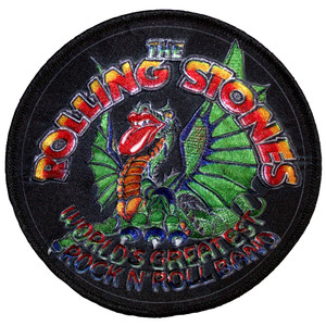 The Rolling Stones Standard Patch: Dragon Circle The Rolling Stones Standard Patch: Dragon Circle