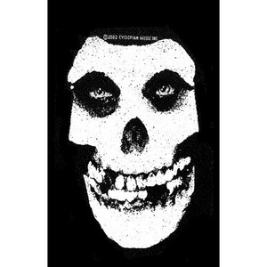 Misfits Standard Patch: White Skull Misfits Standard Patch: White Skull