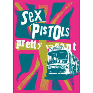 The Sex Pistols Postcard: Pretty Vacant The Sex Pistols Postcard: Pretty Vacant