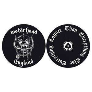 Motorhead Turntable Slipmat Set: England / Louder Motorhead Turntable Slipmat Set: England / Louder