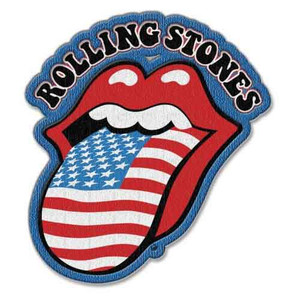 The Rolling Stones Standard Patch: US Tongue The Rolling Stones Standard Patch: US Tongue