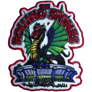 The Rolling Stones Standard Patch: Dragon Cut-Out The Rolling Stones Standard Patch: Dragon Cut-Out