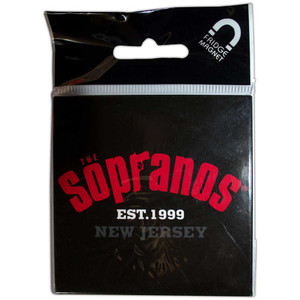 The Sopranos Fridge Magnet: Collegiate Logo The Sopranos Fridge Magnet: Collegiate Logo