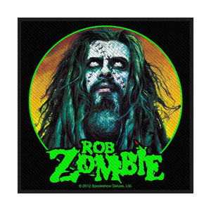 Rob Zombie Standard Patch: Zombie Face Rob Zombie Standard Patch: Zombie Face