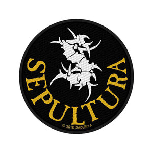 Sepultura Standard Patch: Sepultura Circular Logo Sepultura Standard Patch: Sepultura Circular Logo