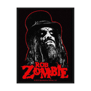Rob Zombie Standard Patch: Portrait Rob Zombie Standard Patch: Portrait