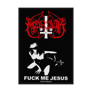 Marduk Standard Patch: Fuck Me Jesus Marduk Standard Patch: Fuck Me Jesus