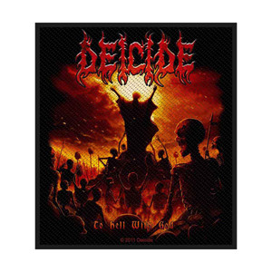 Deicide Standard Patch: To Hell With God Deicide Standard Patch: To Hell With God
