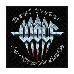Wolf Standard Patch: Real Metal Wolf Standard Patch: Real Metal