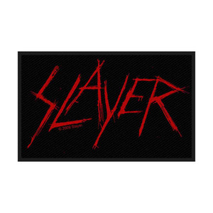 Slayer Standard Patch: Scratched Logo