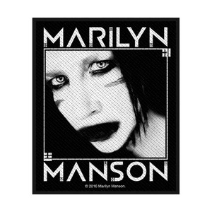 Marilyn Manson Standard Patch: Villain Marilyn Manson Standard Patch: Villain