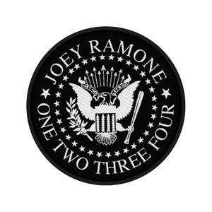 Joey Ramone Standard Patch: Seal Joey Ramone Standard Patch: Seal
