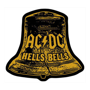 AC/DC Standard Patch: Hells Bells Cut Out AC/DC Standard Patch: Hells Bells Cut Out