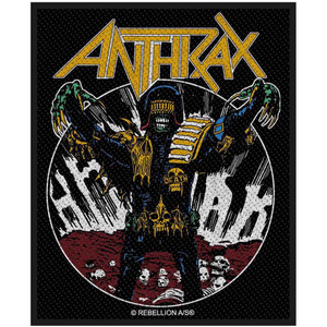 Anthrax Standard Patch: Judge Death Anthrax Standard Patch: Judge Death
