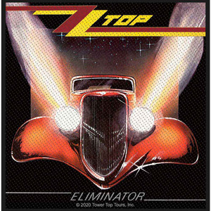 ZZ Top Standard Patch: Eliminator ZZ Top Standard Patch: Eliminator