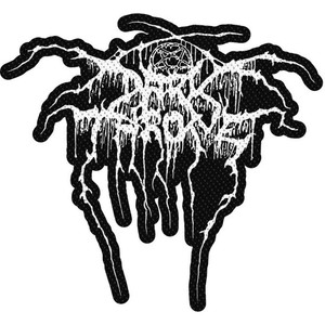 Darkthrone Standard Patch: Logo Cut Out Darkthrone Standard Patch: Logo Cut Out