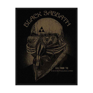 Black Sabbath Standard Patch: US Tour 1978 (Retail Pack) Black Sabbath Standard Patch: US Tour 1978 (Retail Pack)