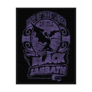 Black Sabbath Standard Patch: Lord Of This World (Retail Pack) Black Sabbath Standard Patch: Lord Of This World (Retail Pack)