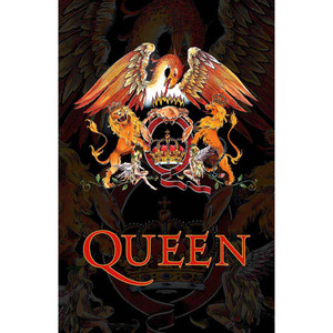 Queen Textile Poster: Crest Queen Textile Poster: Crest
