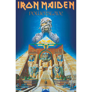 Iron Maiden Textile Poster: Powerslave Iron Maiden Textile Poster: Powerslave
