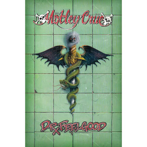 Motley Crue Textile Poster: Doctor Feelgood