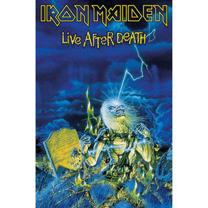 Iron Maiden Textile Poster: Live After Death Iron Maiden Textile Poster: Live After Death