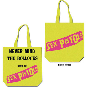 The Sex Pistols Cotton Tote Bag: Never Mind the Bollocks (Multicolour) (Back Print) The Sex Pistols Cotton Tote Bag: Never Mind the Bollocks (Multicolour) (Back Print)
