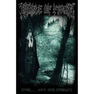 Cradle Of Filth Textile Poster: Dusk And Her Embrace Cradle Of Filth Textile Poster: Dusk And Her Embrace