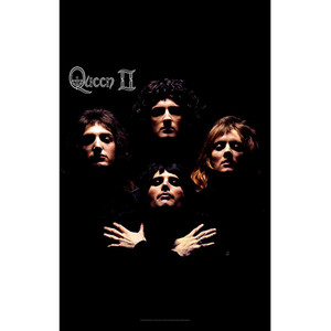Queen Textile Poster: Queen II Queen Textile Poster: Queen II