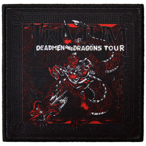 Trivium Standard Patch: Deadmen & Dragons Tour '23 Trivium Standard Patch: Deadmen & Dragons Tour '23