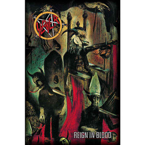 Slayer Textile Poster: Reign in Blood Slayer Textile Poster: Reign in Blood