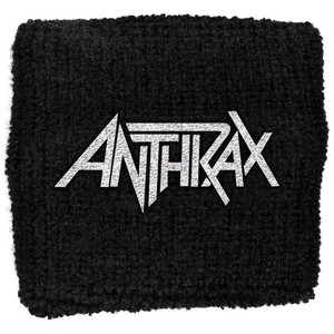 Anthrax Embroidered Wristband: Logo Anthrax Embroidered Wristband: Logo