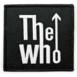 The Who Standard Patch: Arrow Logo The Who Standard Patch: Arrow Logo