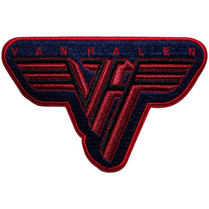 Van Halen Standard Patch: Classic Logo Bordered Van Halen Standard Patch: Classic Logo Bordered
