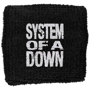 System Of A Down Embroidered Wristband: Logo System Of A Down Embroidered Wristband: Logo
