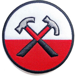 Pink Floyd Standard Patch: The Wall 3D Hammers Circle Pink Floyd Standard Patch: The Wall 3D Hammers Circle