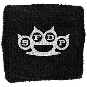 Five Finger Death Punch Embroidered Wristband: Knuckles Five Finger Death Punch Embroidered Wristband: Knuckles