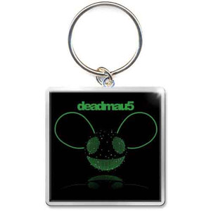 Deadmau5 Keychain: Green Head (Photo Print) Deadmau5 Keychain: Green Head (Photo Print)