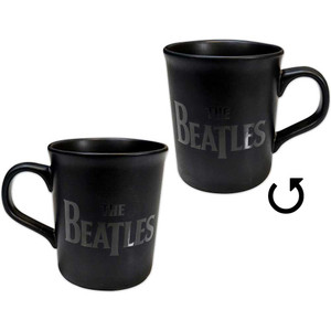 The Beatles Unboxed Mug: Drop T Logo Matte (Black) The Beatles Unboxed Mug: Drop T Logo Matte (Black)