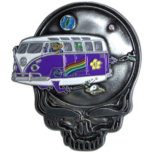 Grateful Dead Pin Badge: Space Your Face Bus Grateful Dead Pin Badge: Space Your Face Bus