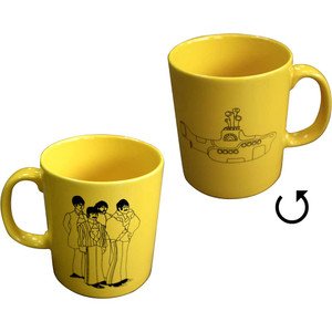 The Beatles Unboxed Mug: Yellow Submarine Band Outlines (Yellow) The Beatles Unboxed Mug: Yellow Submarine Band Outlines (Yellow)