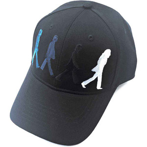 The Beatles Unisex Baseball Cap: Abbey Road Figures (Black) The Beatles Unisex Baseball Cap: Abbey Road Figures (Black)