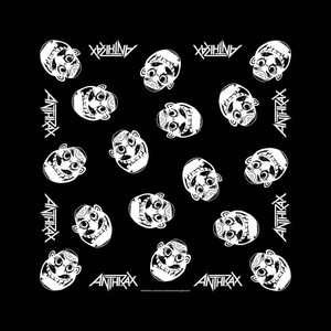 Anthrax Unisex Bandana: Not Man (Black) Anthrax Unisex Bandana: Not Man (Black)
