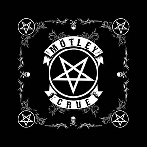 Motley Crue Unisex Bandana: Pentagram (Black) Motley Crue Unisex Bandana: Pentagram (Black)