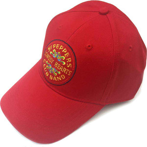 The Beatles Unisex Baseball Cap: Sgt Pepper Drum (Red) The Beatles Unisex Baseball Cap: Sgt Pepper Drum (Red)